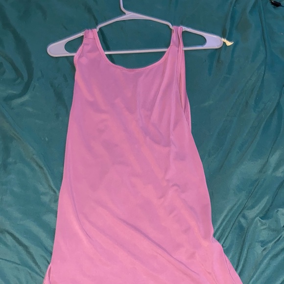 purple back crossover workout tank top - Picture 1 of 2